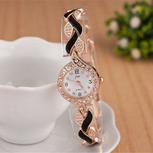 Luxury Brand Rose Gld Crystal Quartz Just Received